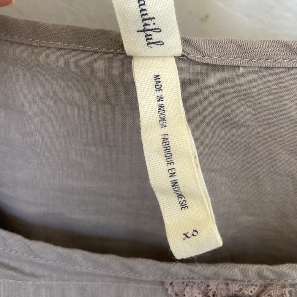 Anthropologie Maeve XS dress in mauve / dusty purple - Picture 4 of 6